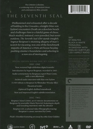 Seventh Seal: 2 Disc Edition: Criterion Collection