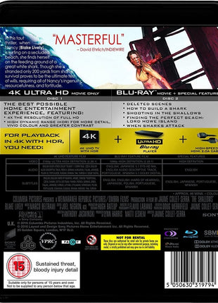 Shallows (4K Ultra HD-UK/Blu-ray-UK)