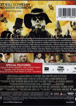 Puppet Master: The Littlest Reich (4K Ultra HD/Blu-ray)
