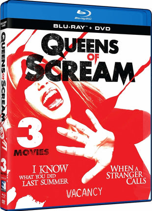 Queens of Scream (Blu-ray/DVD): I Know What You Did Last Summer / When A Stranger Calls / Vacancy