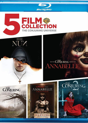 5 Film Collection: The Conjuring Universe (Blu-ray): The Conjuring / The Conjuring 2 / Annabelle / Annabelle: Creation / The Nun