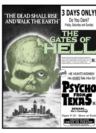 Gates Of Hell / Psycho From Texas: Drive-In Double Feature #6 (Blu-ray)