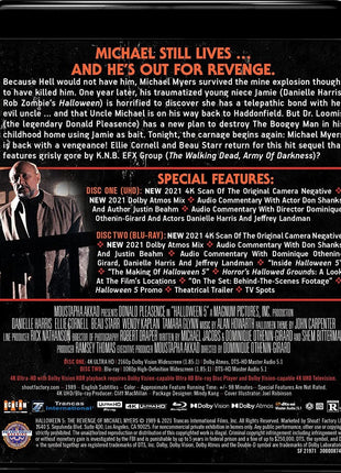 Halloween 5: The Revenge Of Michael Myers: Collector's Edition (4K Ultra HD/Blu-ray)