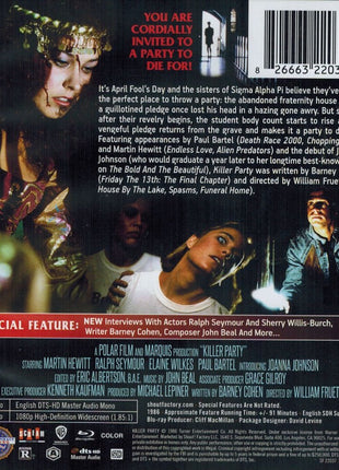 Killer Party (Blu-ray)