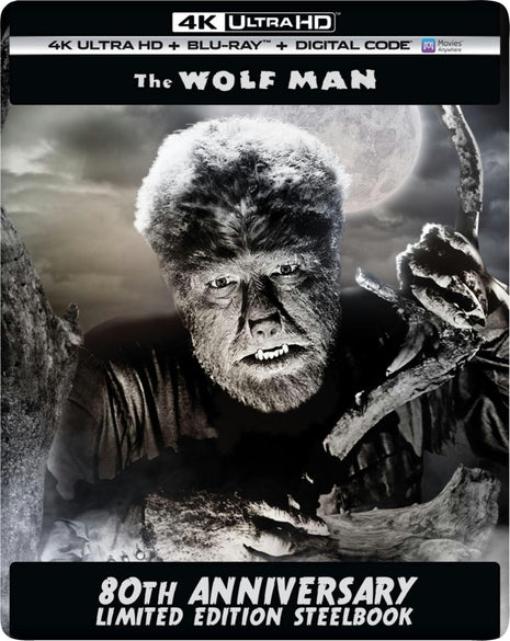 Wolf Man: 90th Anniversary Limited Edition (4K Ultra HD/Blu-ray)(SteelBook)