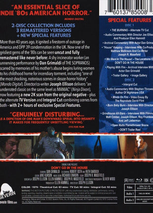 Don't Go In The House: Special Edition (Blu-ray)