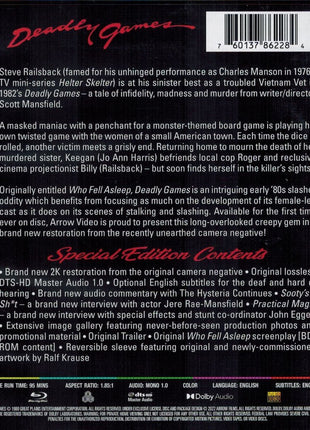 Deadly Games (Blu-ray)