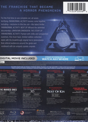 Paranormal Activity: The Ultimate Chills Collection (Blu-ray)
