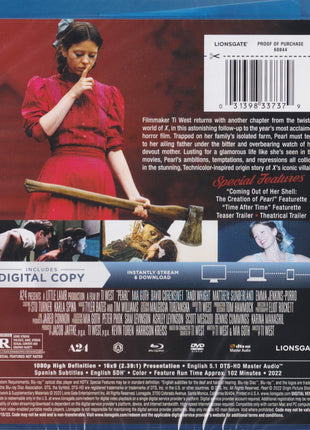 Pearl: Limited Edition (Blu-ray/DVD)(w/Exclusive Packaging)