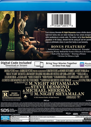 Knock At The Cabin (Blu-ray/DVD)