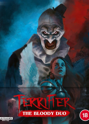Terrifier: The Bloody Duo (4K Ultra HD-UK/Blu-ray-UK)(SteelBook): Terrifier / Terrifier 2