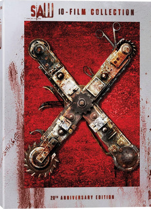 Saw: 10-Film Collection 20th anniversary Edition (Blu-ray/DVD): Saw / Saw II / Saw III / Saw IV / Saw V / Saw VI / Saw: The Final Chapter / Jigsaw / Spiral: From The Book Of Saw / Saw X