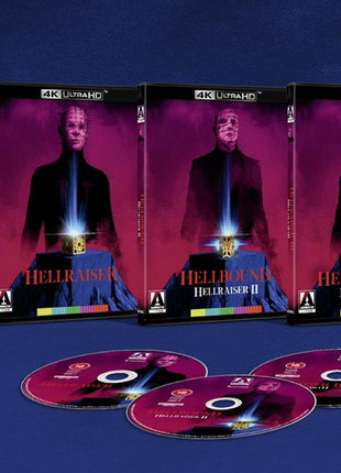 Hellraiser: Tetralogy (4K Ultra HD-UK): Hellraiser / Hellbound: Hellraiser II / Hellraiser III: Hell On Earth / Hellraiser: Bloodline