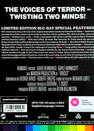 Voices: Indicator Series (Blu-ray-UK)