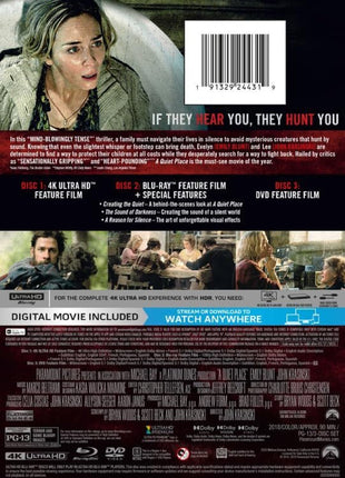 Quiet Place (4K Ultra HD/Blu-ray/DVD)