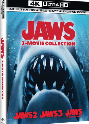 Jaws: 3-Movie Collection (4K Ultra HD/Blu-ray): Jaws 2 / Jaws 3 / Jaws: The Revenge