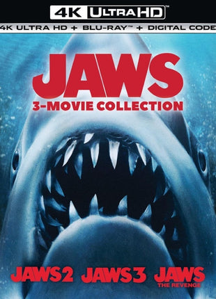 Jaws: 3-Movie Collection (4K Ultra HD/Blu-ray): Jaws 2 / Jaws 3 / Jaws: The Revenge
