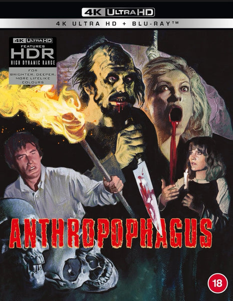 Anthropophagous (Anthropophagus) (4K Ultra HD-UK/Blu-ray-UK)