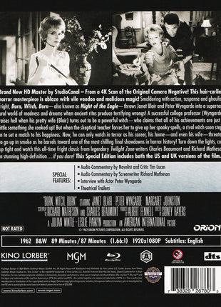 Burn, Witch, Burn: Special Edition (Blu-ray)