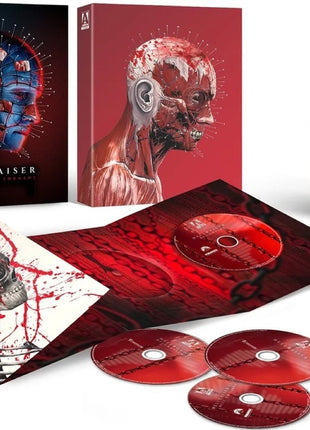 Hellraiser: Quartet Of Torment: Limited Edition (Blu-ray): Hellraiser / Hellbound: Hellraiser II / Hellraiser III: Hell On Earth / Hellraiser: Bloodline