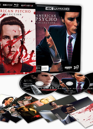 American Psycho Collection: Limited Edition (4K Ultra HD-AU/Blu-ray-AU): American Psycho / American Psycho 2