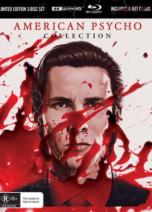American Psycho Collection: Limited Edition (4K Ultra HD-AU/Blu-ray-AU): American Psycho / American Psycho 2