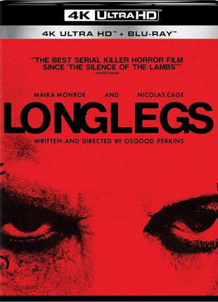 Longlegs (4K Ultra HD/Blu-ray)