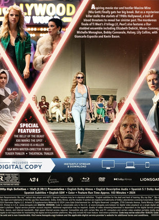 MaXXXine: Limited Edition (Blu-ray/DVD)