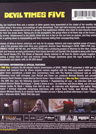 Devil Times Five (4K Ultra HD/Blu-ray)
