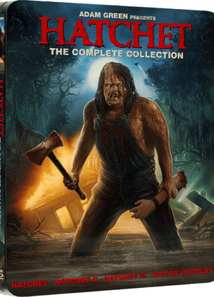 Hatchet: The Complete Collection: Collector's Limited Edition (Blu-ray)(SteelBook): Hatchet / Hatchet II / Hatchet III / Victor Crowley