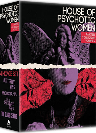 House Of Psychotic Women: Rarities Collection Volume 2: Collector's Set (Blu-ray): Butterfly Kiss / Morgiana / The Savage Eye / The Glass Ceiling