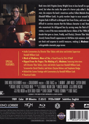 I, Madman: Kino Cult 31 (Blu-ray)