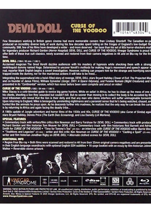 Devil Doll / Curse Of The Voodoo (Blu-ray)