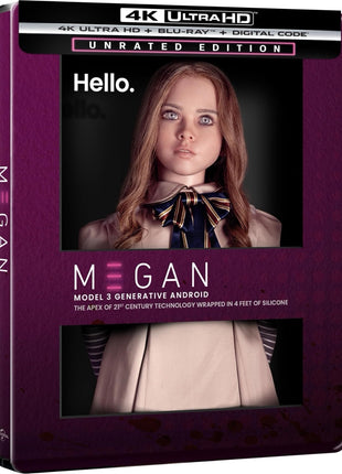 M3GAN: Unrated Edition: Limited Edition (4K Ultra HD/Blu-ray)(SteelBook)(Reissue)