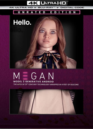 M3GAN: Unrated Edition: Limited Edition (4K Ultra HD/Blu-ray)(SteelBook)(Reissue)