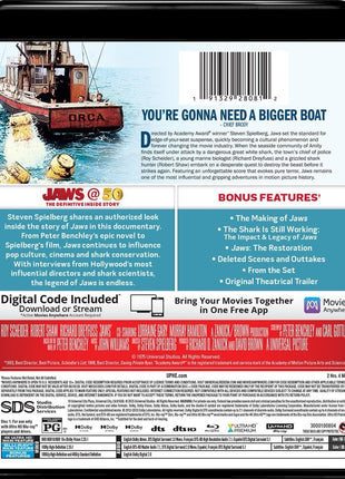 Jaws: 50th Anniversary Edition (4K Ultra HD/Blu-ray)