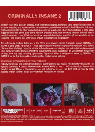 Criminally Insane 2 (Blu-ray)