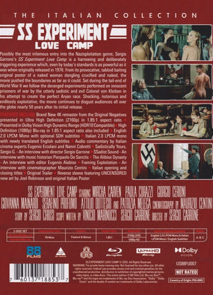 SS Experiment Love Camp (4K Ultra HD/Blu-ray)