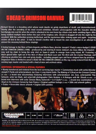 5 Dead On The Crimson Canvas (Blu-ray)