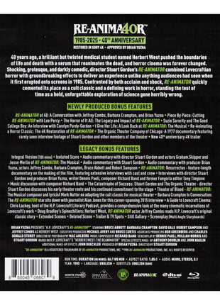 Re-Animator: 40th Anniversary Edition (Blu-ray)