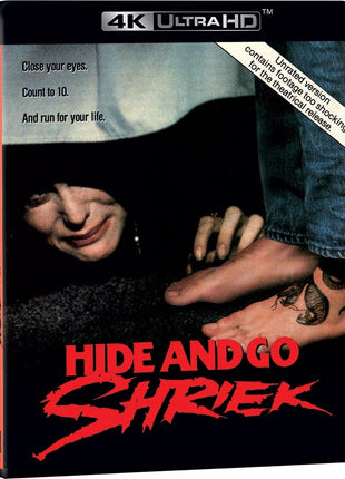 Hide And Go Shriek: Limited Deluxe Edition (4K Ultra HD/Blu-ray)