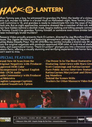 Hack-O-Lantern (4K Ultra HD/Blu-ray)