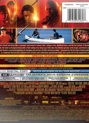 Cabin Fever: Unrated Director's Cut: Limited Edition (4K Ultra HD/Blu-ray)(SteelBook)