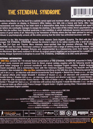 Stendhal Syndrome (4K Ultra HD/Blu-ray)
