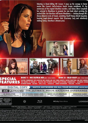 Scream 4 (4K Ultra HD/Blu-ray)