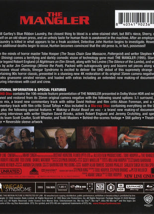 Mangler (4K Ultra HD/Blu-ray)