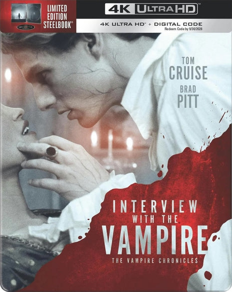 Interview With The Vampire: Limited Edition (4K Ultra HD)(SteelBook)