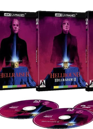 Hellraiser: Tetralogy (4K Ultra HD): Hellraiser / Hellbound: Hellraiser II / Hellraiser III: Hell On Earth / Hellraiser: Bloodline