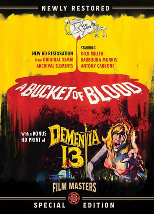 Bucket Of Blood / Dementia 13: Newly Restored Archive Collection (Blu-ray)