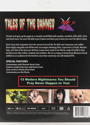 Tales Of The Damned: Three Movies By Kevin Coon (Blu-ray)